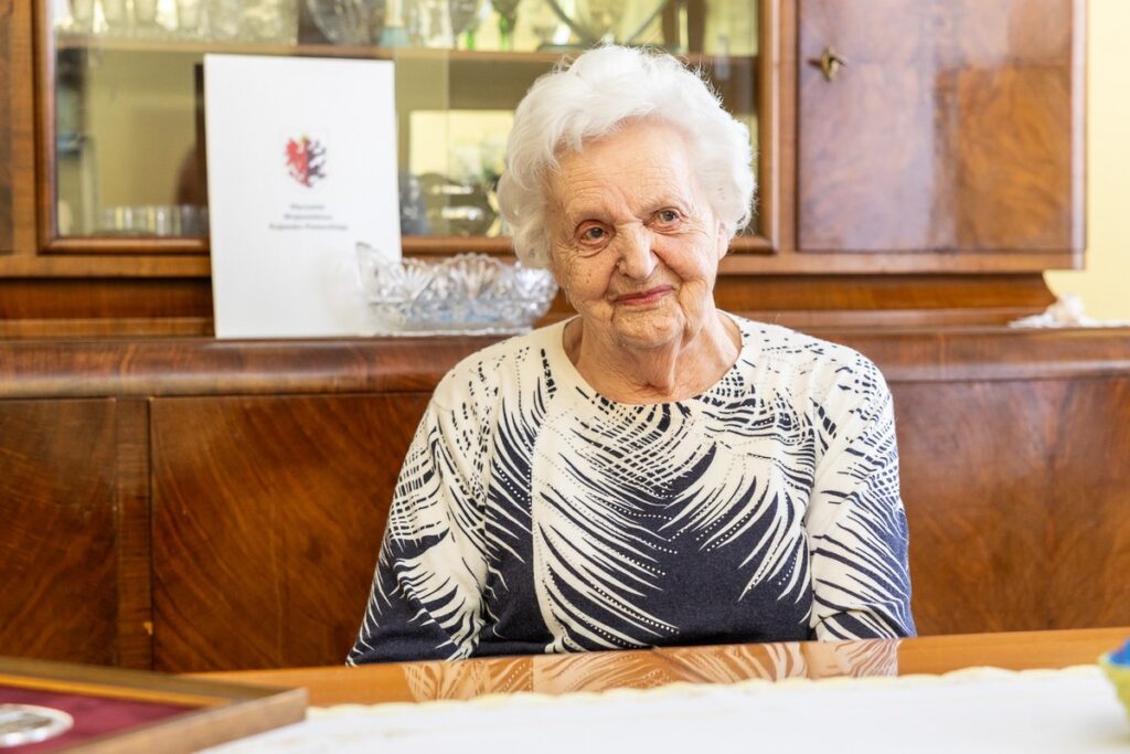 Kazimiera Szarafińska, fot. Szymon Zdziebło/tarantoga.pl dla UMWKP