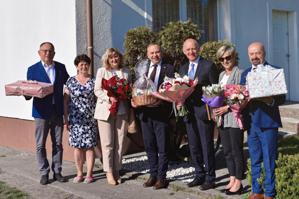 Uroczystość jubileuszowa pani Józefy Michalskiej, fot. Maja Mikulska/Urząd Gminy Grudziądz