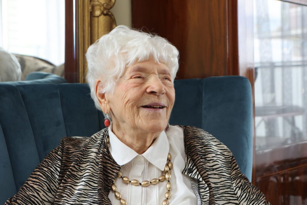 104. Urodziny Urszuli Tauer, fot. Mikołaj Kuras dla UMWKP