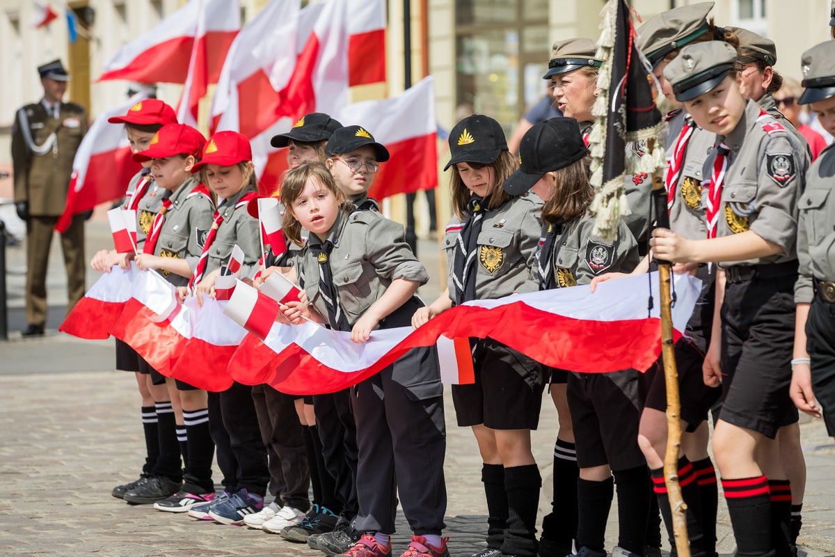 Flag Day celebrations in Bydgoszcz, photo: Tomasz Czachorowski/eventphoto for UMWKP