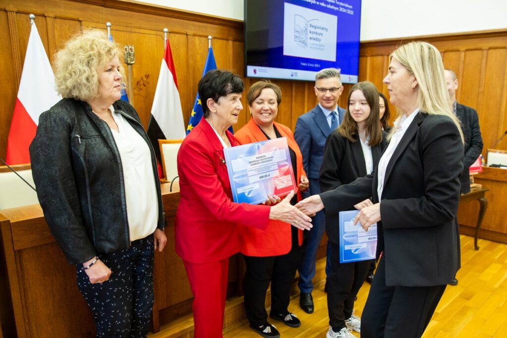Final of the 22nd edition of the Regional Local Government Knowledge Contest for primary school pupils. Photo: Andrzej Goiński/UMWKP