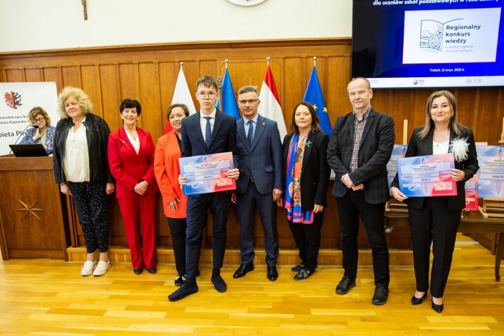 Final of the 22nd edition of the Regional Local Government Knowledge Contest for primary school pupils. Photo: Andrzej Goiński/UMWKP