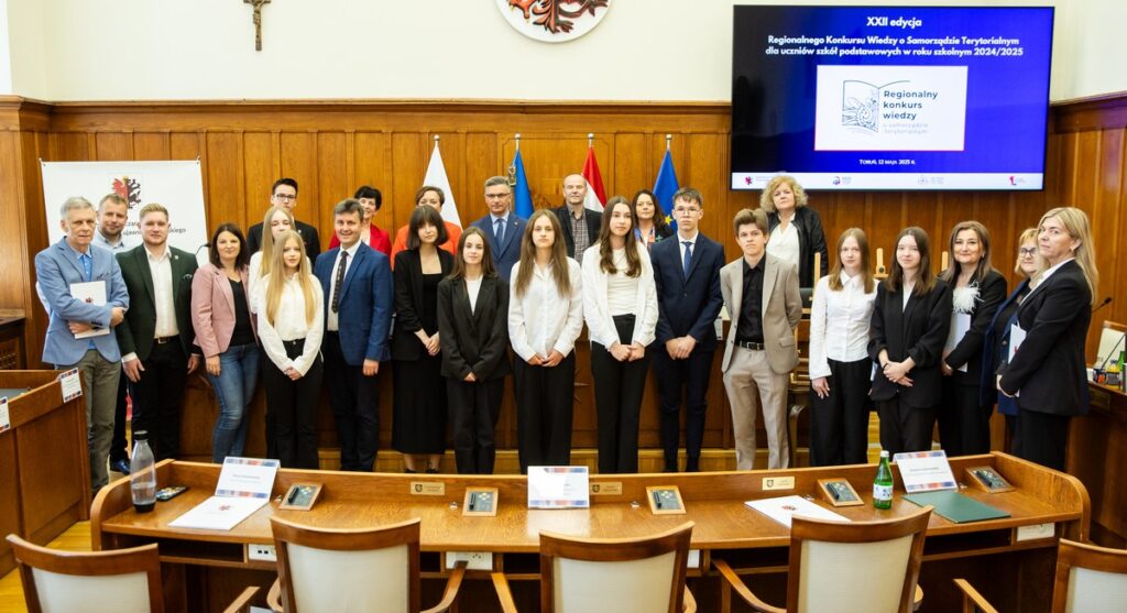 Final of the 22nd edition of the Regional Local Government Knowledge Contest for primary school pupils. Photo: Andrzej Goiński/UMWKP