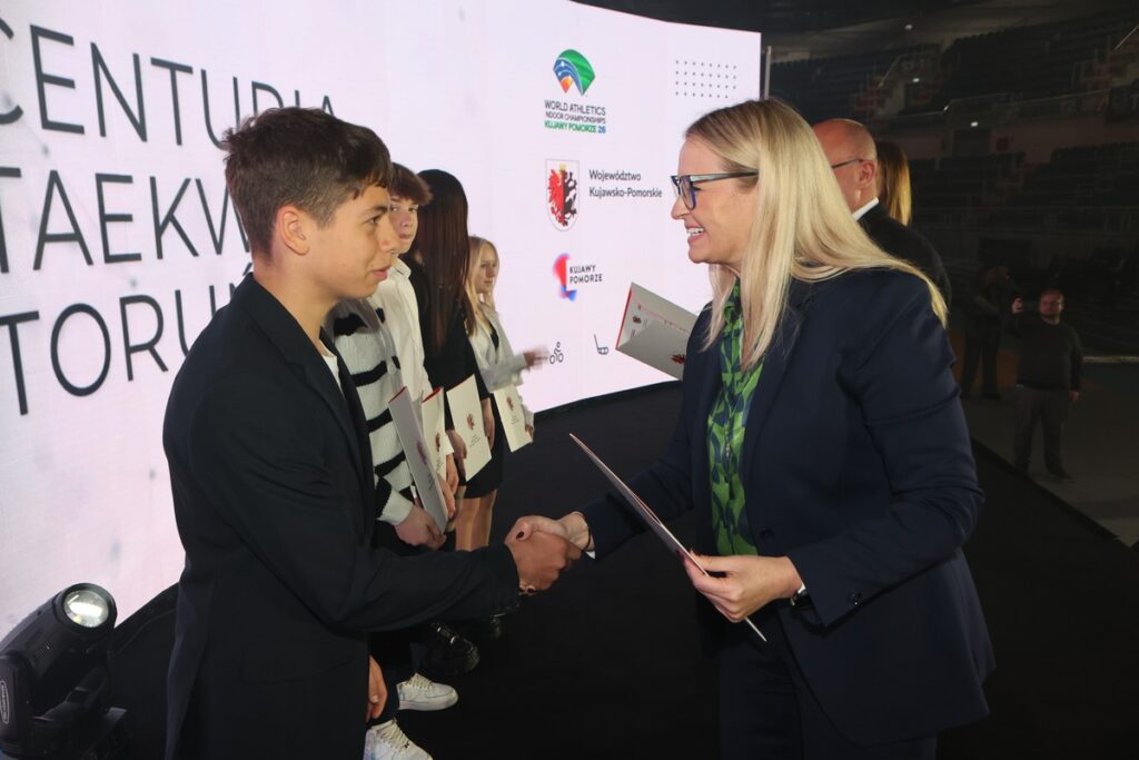 Wręczenie nagród sportowych za 2024 rok, fot. Mikołaj Kuras dla UMWKP