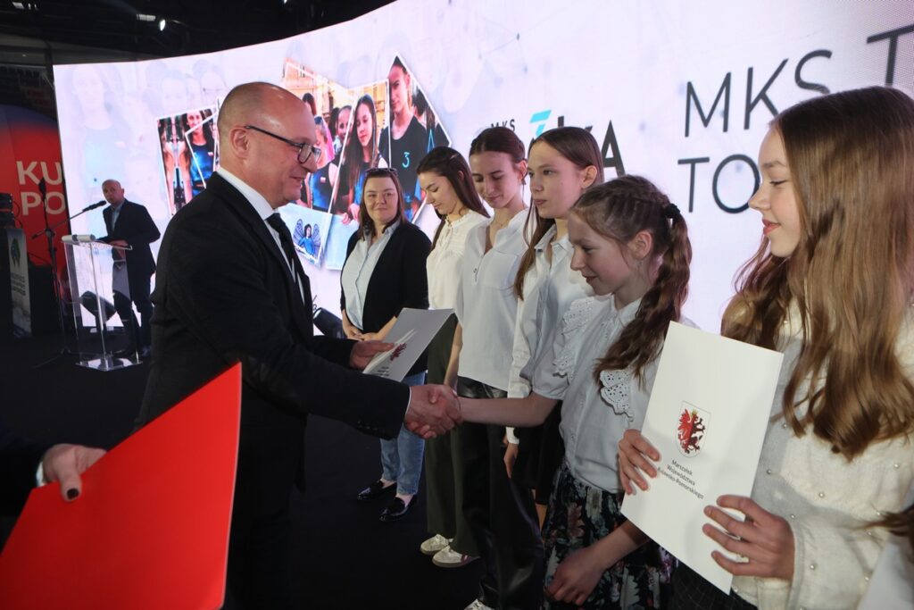 Wręczenie nagród sportowych za 2024 rok, fot. Mikołaj Kuras dla UMWKP