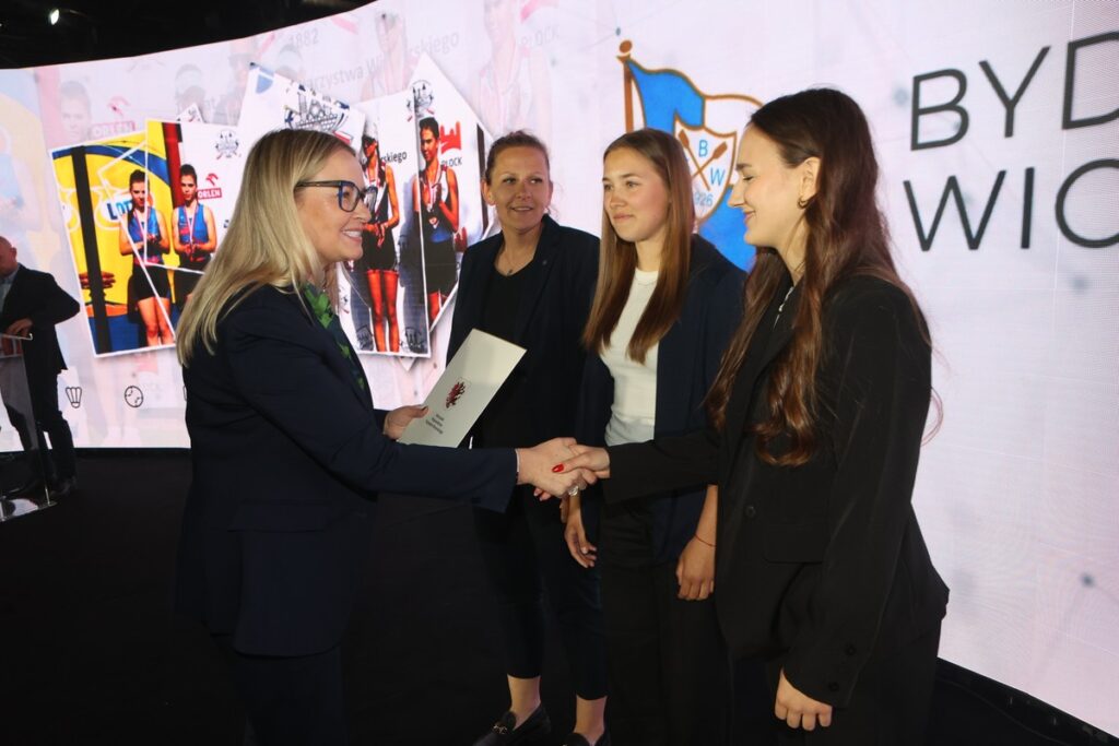Wręczenie nagród sportowych za 2024 rok, fot. Mikołaj Kuras dla UMWKP