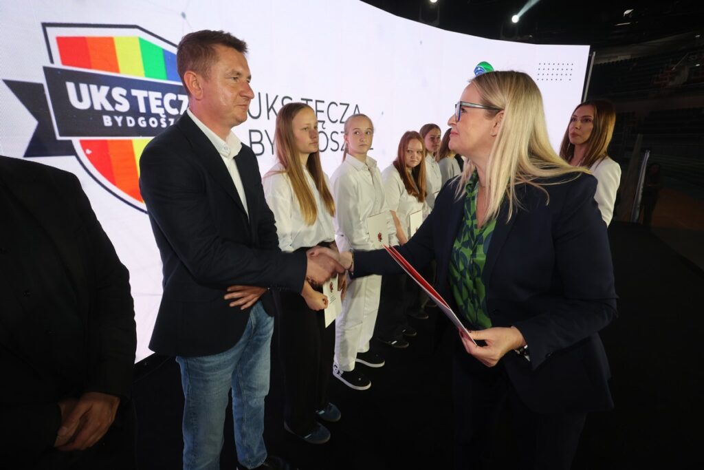 Wręczenie nagród sportowych za 2024 rok, fot. Mikołaj Kuras dla UMWKP