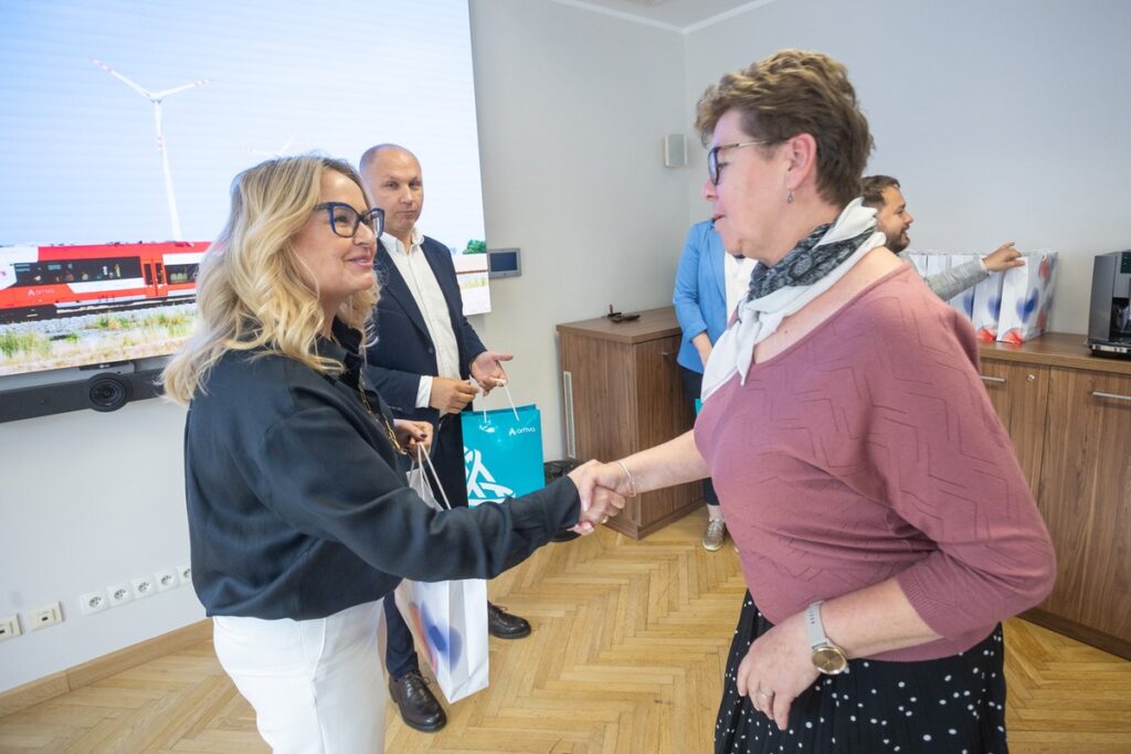 Rozstrzygnięcie konkursu na nazwę pociągu na Hel, fot. Mikołaj Kuras dla UMWKP