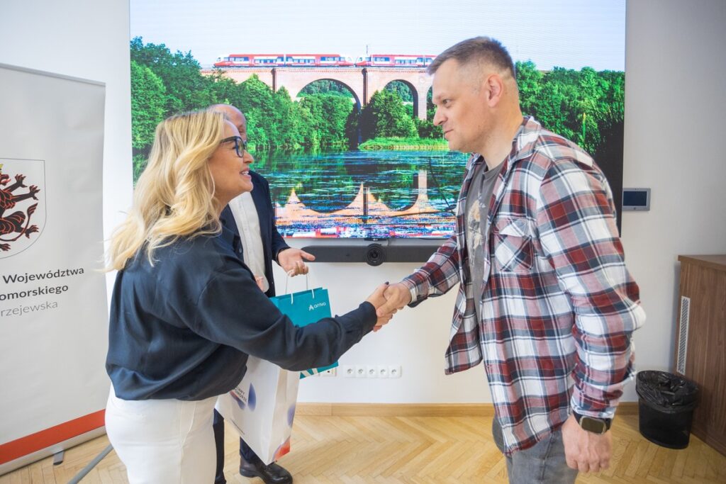 Rozstrzygnięcie konkursu na nazwę pociągu na Hel, fot. Mikołaj Kuras dla UMWKP