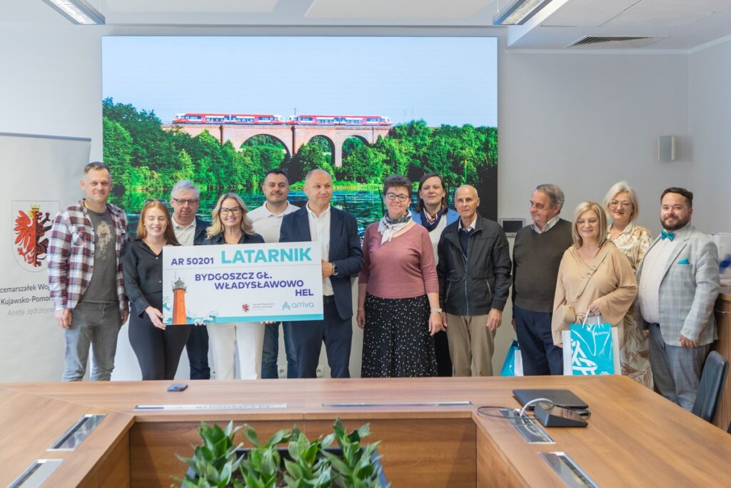 Rozstrzygnięcie konkursu na nazwę pociągu na Hel, fot. Mikołaj Kuras dla UMWKP