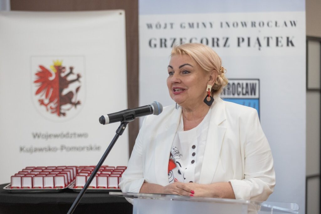 Ceremonia wręczenia odznak sołtysowskich, Łojewo, 14 maja 2025, fot. Mikołaj Kuras dla UMWKP