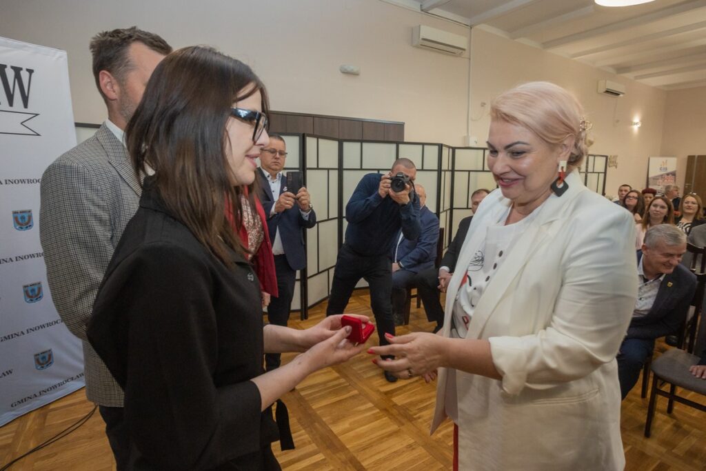 Ceremonia wręczenia odznak sołtysowskich, Łojewo, 14 maja 2025, fot. Mikołaj Kuras dla UMWKP