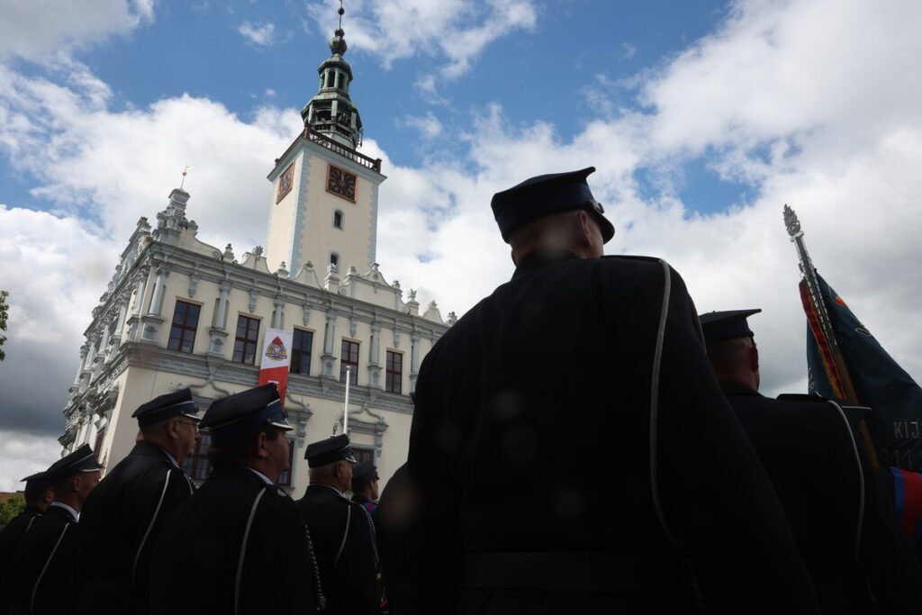 Regional Fireman's Day celebrations in Chełmno, Photo by Mikołaj Kuras for UMWKP