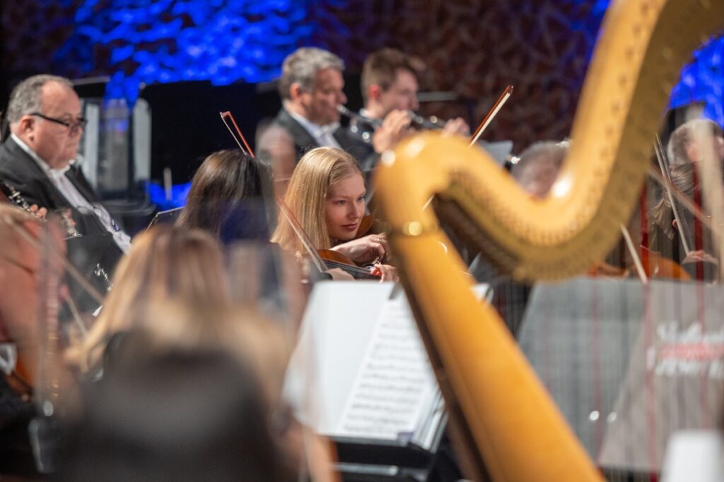 Sinfonia Varsovia pod dyrekcją Antoniego Wita na zakończenie Festiwalu Muzyki Krajów Bałtyckich Probaltica 2025, fot. Mikołaj Kuras dla UMWKP