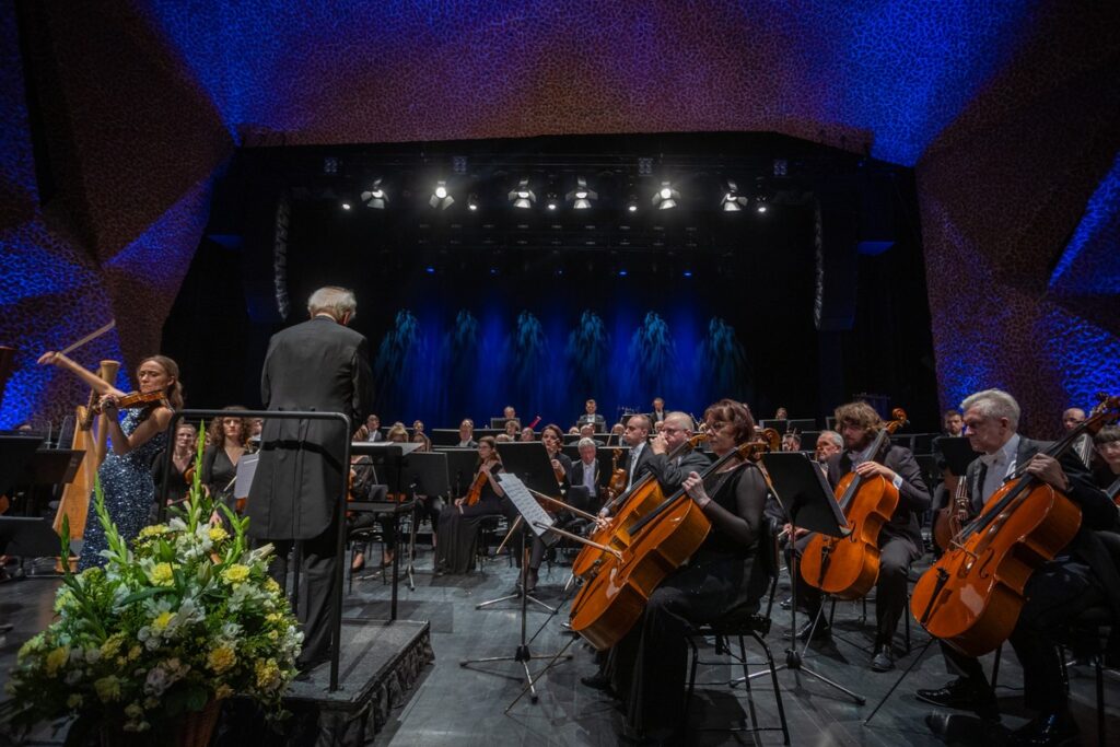 Sinfonia Varsovia pod dyrekcją Antoniego Wita na zakończenie Festiwalu Muzyki Krajów Bałtyckich Probaltica 2025, fot. Mikołaj Kuras dla UMWKP