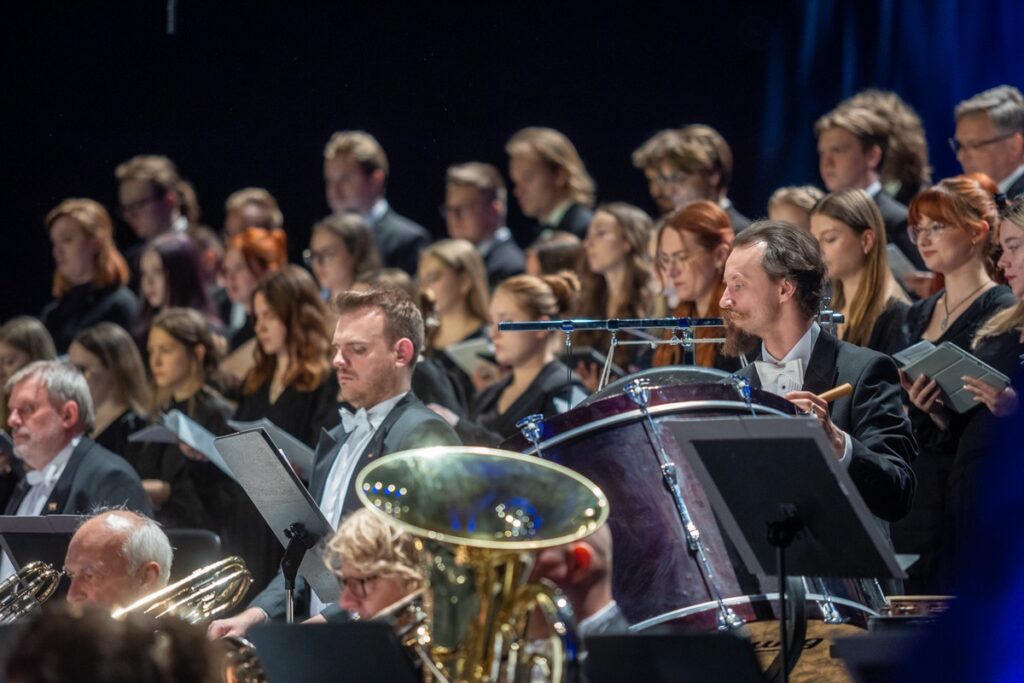 Sinfonia Varsovia pod dyrekcją Antoniego Wita na zakończenie Festiwalu Muzyki Krajów Bałtyckich Probaltica 2025, fot. Mikołaj Kuras dla UMWKP