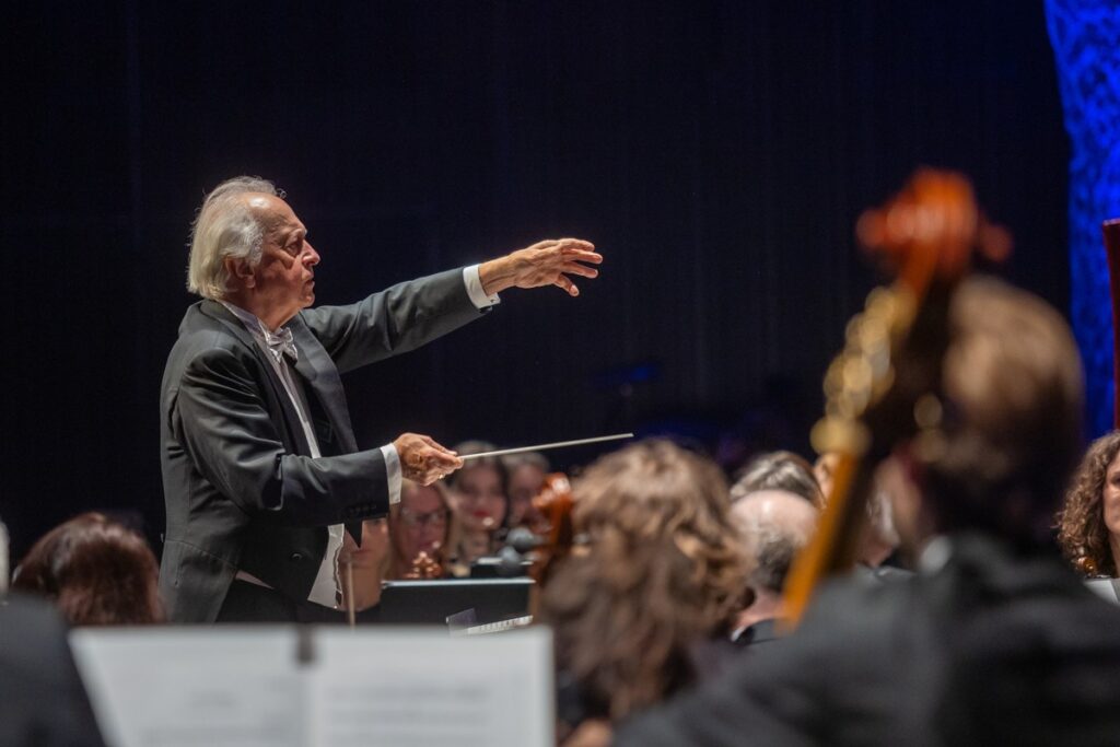 Sinfonia Varsovia pod dyrekcją Antoniego Wita na zakończenie Festiwalu Muzyki Krajów Bałtyckich Probaltica 2025, fot. Mikołaj Kuras dla UMWKP