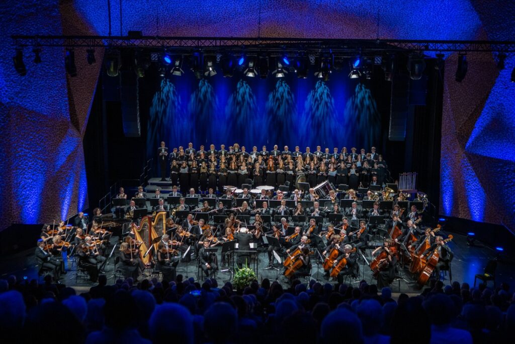 Sinfonia Varsovia pod dyrekcją Antoniego Wita na zakończenie Festiwalu Muzyki Krajów Bałtyckich Probaltica 2025, fot. Mikołaj Kuras dla UMWKP