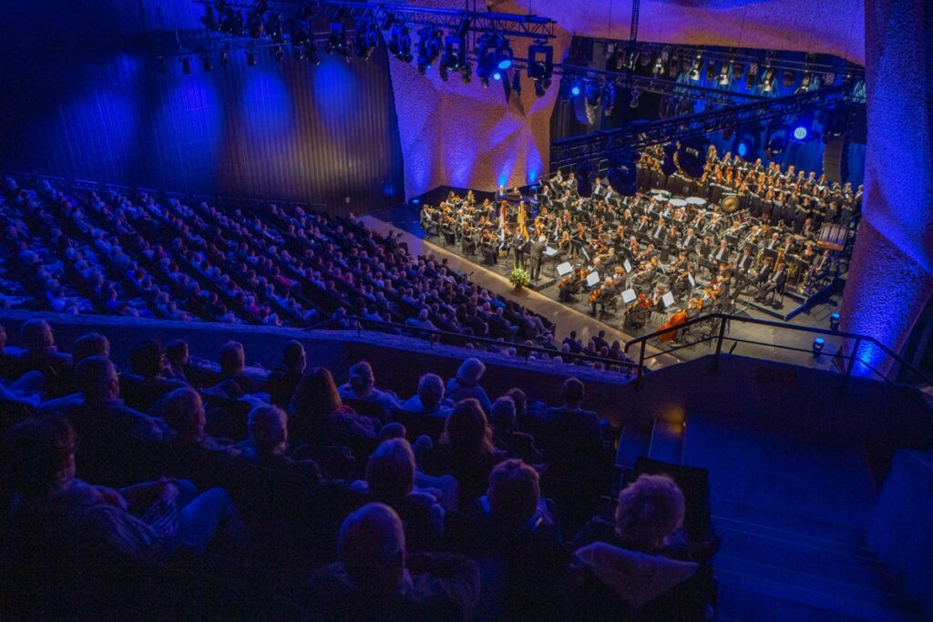 Sinfonia Varsovia pod dyrekcją Antoniego Wita na zakończenie Festiwalu Muzyki Krajów Bałtyckich Probaltica 2025, fot. Mikołaj Kuras dla UMWKP