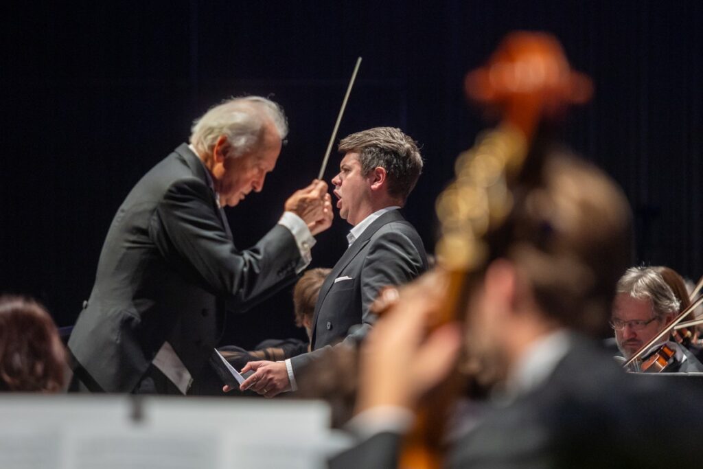 Sinfonia Varsovia pod dyrekcją Antoniego Wita na zakończenie Festiwalu Muzyki Krajów Bałtyckich Probaltica 2025, fot. Mikołaj Kuras dla UMWKP