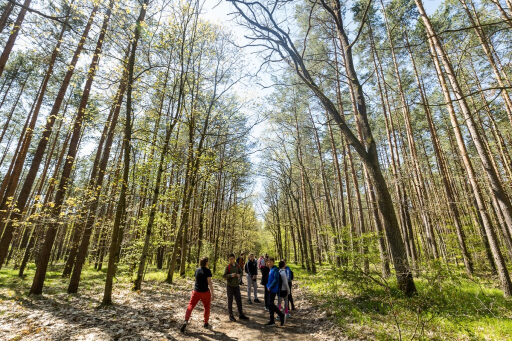 Edukacja ekologiczna w Tleniu fot. Tomasz Czachorowski/eventphoto.com.pl dla UMWKP
