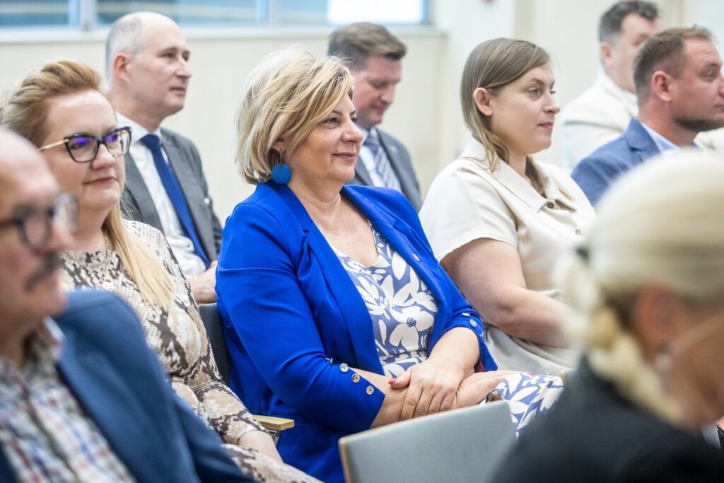 Unveiling of the Camino de Santiago milestone in Toruń, photo: Szymon Zdziebło/tarantoga.pl for UMWKP