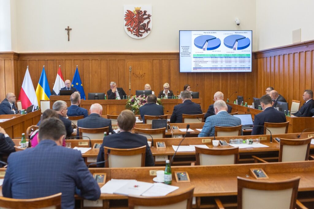 Discharge session of the Regional Parliament, 26 May 2025, Photo by Mikołaj Kuras for UMWKP