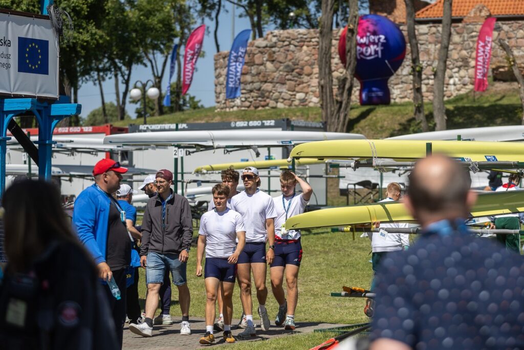 Mistrzosta Europy Juniorów U19 we wioślarstwie w Kruszwicy, fot. Szymon Zdziebło, tarantoga.pl dla UMWKP U19 European Rowing Championships in Kruszwica, photo by Szymon Zdziebło, tarantoga.pl for the UMWKP