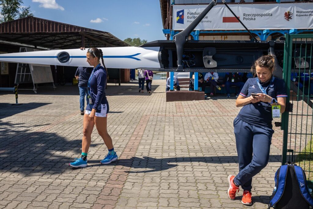 Mistrzosta Europy Juniorów U19 we wioślarstwie w Kruszwicy, fot. Szymon Zdziebło, tarantoga.pl dla UMWKP U19 European Rowing Championships in Kruszwica, photo by Szymon Zdziebło, tarantoga.pl for the UMWKP