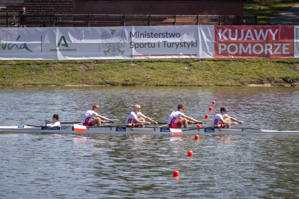 Mistrzosta Europy Juniorów U19 we wioślarstwie w Kruszwicy, fot. Szymon Zdziebło, tarantoga.pl dla UMWKP U19 European Rowing Championships in Kruszwica, photo by Szymon Zdziebło, tarantoga.pl for the UMWKP