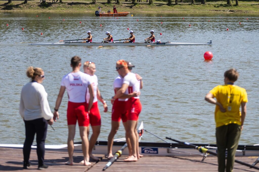 Mistrzosta Europy Juniorów U19 we wioślarstwie w Kruszwicy, fot. Szymon Zdziebło, tarantoga.pl dla UMWKP U19 European Rowing Championships in Kruszwica, photo by Szymon Zdziebło, tarantoga.pl for the UMWKP