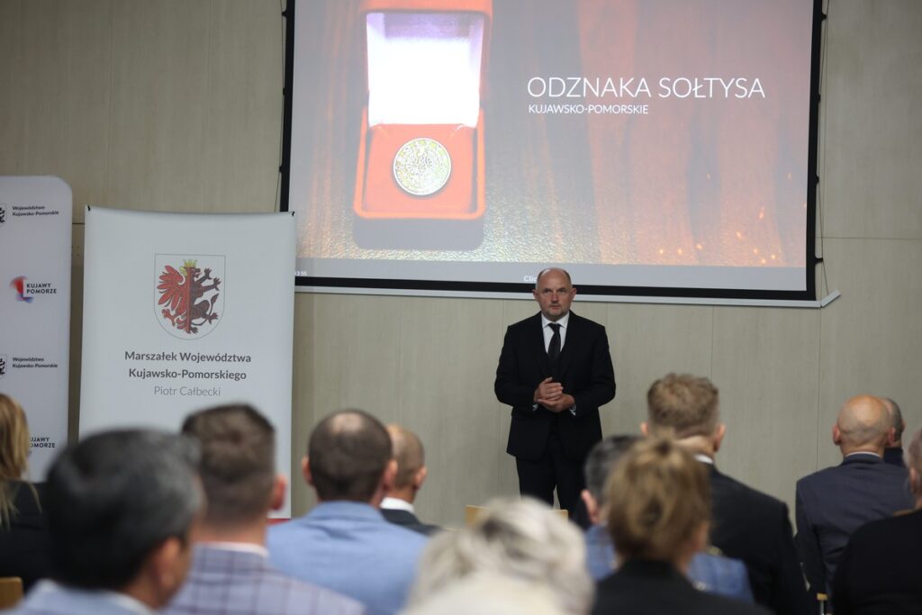 Spotkanie z sołtysami powiatu toruńskiego, fot. Mikołaj Kuras dla UMWKP