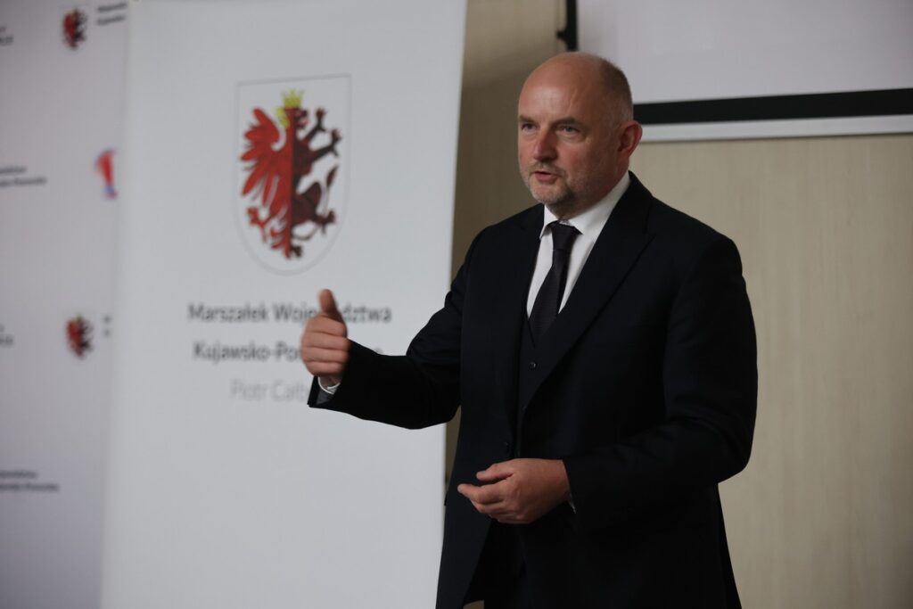 Spotkanie z sołtysami powiatu toruńskiego, fot. Mikołaj Kuras dla UMWKP