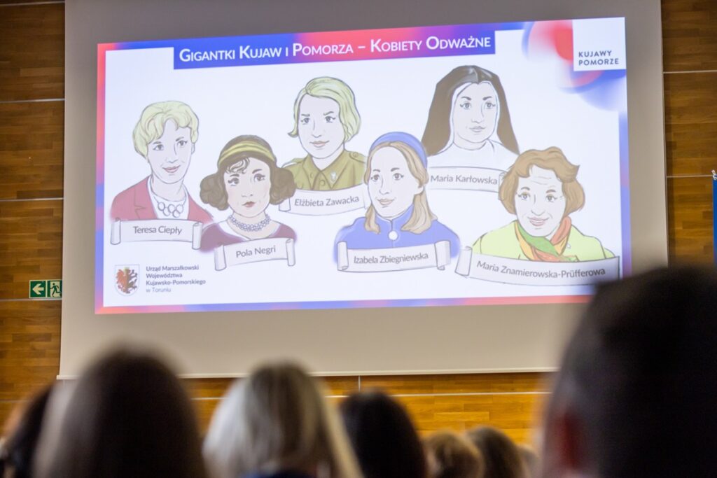 Award ceremony for the competition ‘Giantesses of Kujawsko-Pomorskie – Courageous Women’, photo: Andrzej Goiński/UMWKP