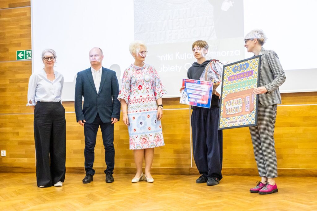 Award ceremony for the competition ‘Giantesses of Kujawsko-Pomorskie – Courageous Women’, photo: Andrzej Goiński/UMWKP