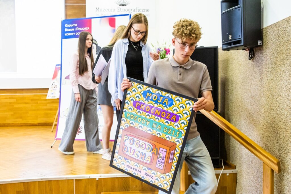 Award ceremony for the competition ‘Giantesses of Kujawsko-Pomorskie – Courageous Women’, photo: Andrzej Goiński/UMWKP