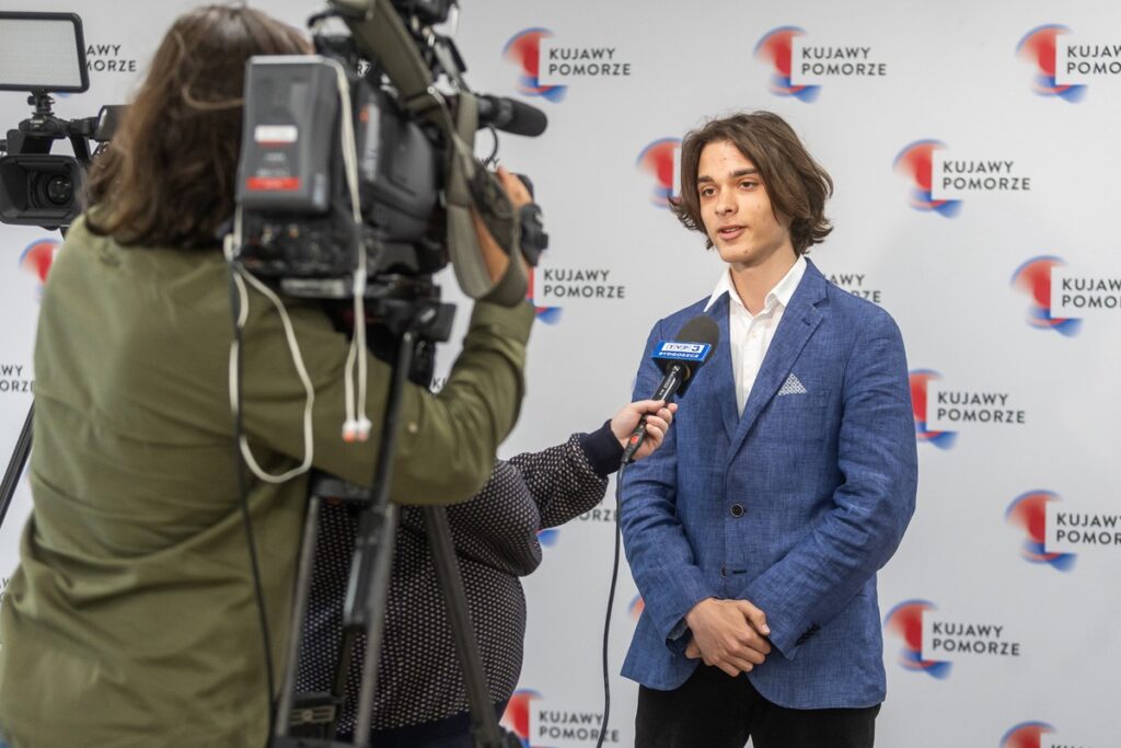 Spotkanie ze stypendystami, 2 czerwca 2025 r., fot. Szymon Zdziebło/tarantoga.pl dla UMWKP