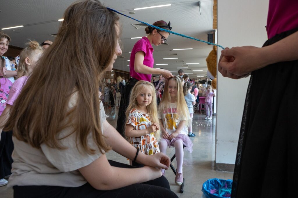 Dzień dziecka w auli UMK w Toruniu, fot. Mikołaj Kuras dla UMWKP