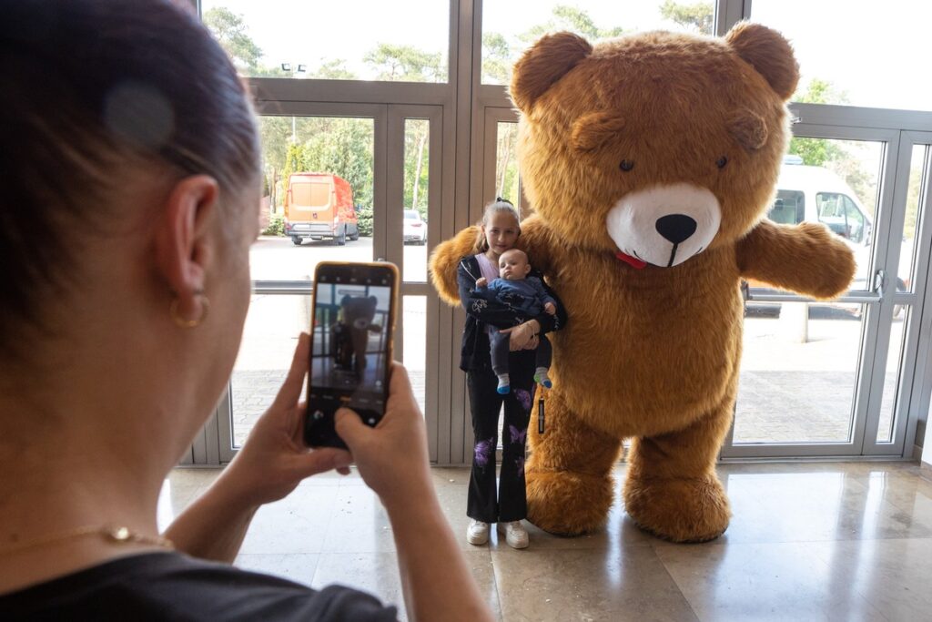Dzień dziecka w auli UMK w Toruniu, fot. Mikołaj Kuras dla UMWKP