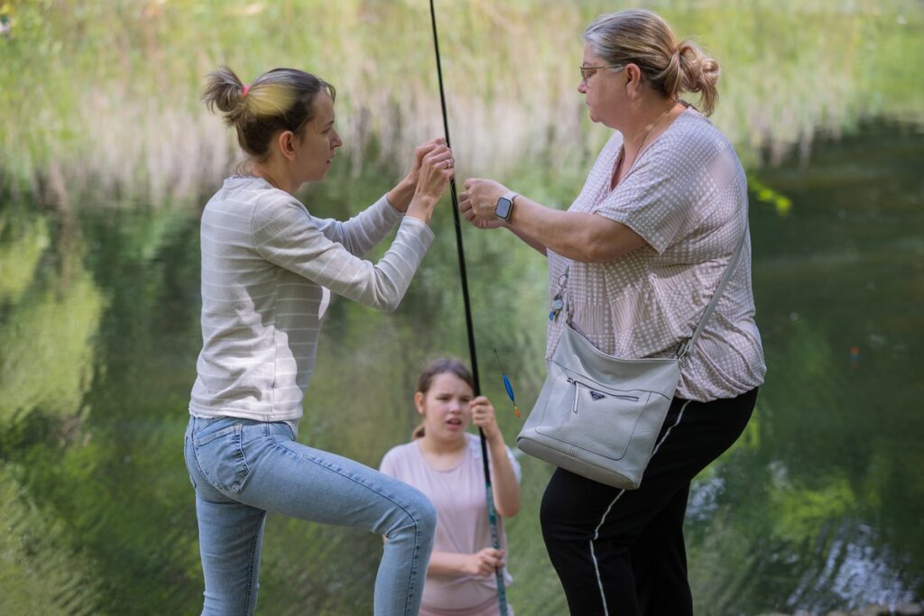 Zawody wędkarskie na toruńskiej Martówce, fot. Mikołaj Kuras dla UMWKP