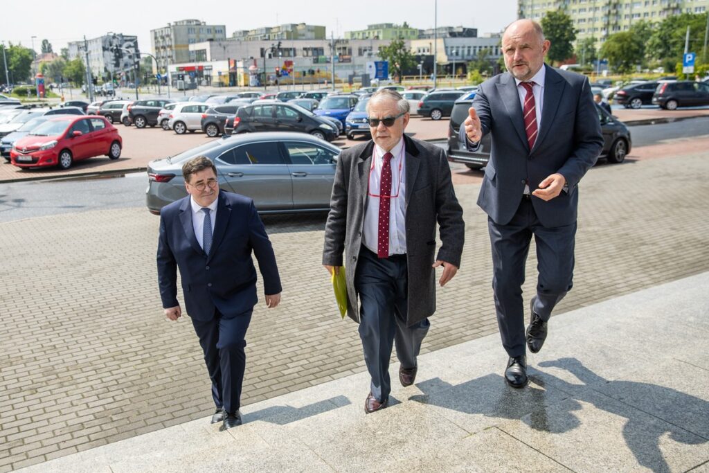 Meeting with Prof. Weiler in the UMK Auditorium, photo: Andrzej Goiński/UMWKP