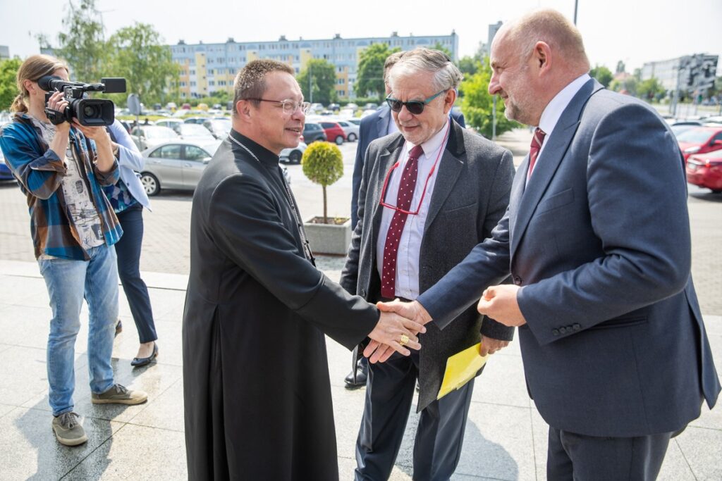 Meeting with Prof. Weiler in the UMK Auditorium, photo: Andrzej Goiński/UMWKP