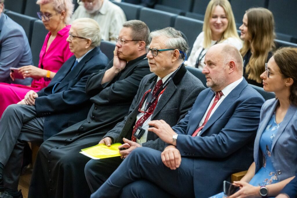 Meeting with Prof. Weiler in the UMK Auditorium, photo: Andrzej Goiński/UMWKP