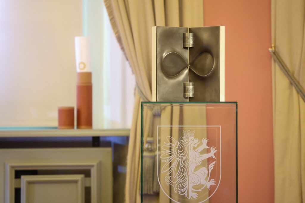 Presentation of the Fides et Ratio Award to Prof. Weiler, photo: Szymon Zdziebło/tarantoga.pl for UMWKP