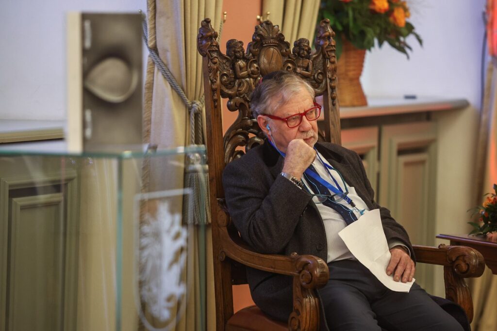 Presentation of the Fides et Ratio Award to Prof. Weiler, photo: Szymon Zdziebło/tarantoga.pl for UMWKP