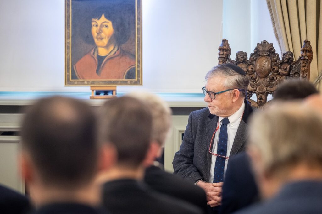 Presentation of the Fides et Ratio Award to Prof. Weiler, photo: Szymon Zdziebło/tarantoga.pl for UMWKP