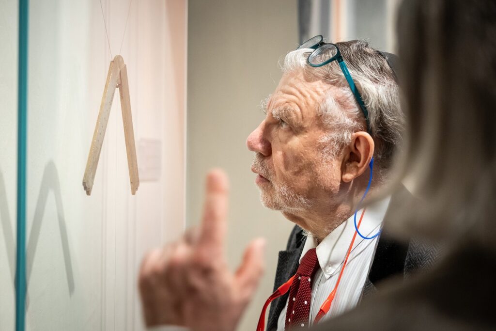 Prof. Joseph Weiler i ks. kard. Grzegorz Ryś w domu Mikołaja Kopernika, fot. Szymon Zdziebło, tarantoga.pl dla UMWKP