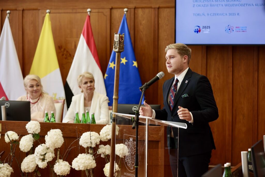 Oficjalne uroczystości z okazji Święta Województwa, Toruń, 9 czerwca 2025 r., fot. Andrzej Goiński/UMWKP