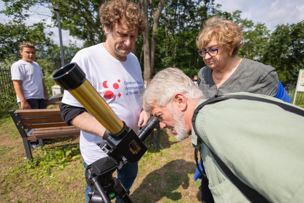 Piknik naukowy Astrobaza Toruń, fot. Mikołaj Kuras dla UMWKP