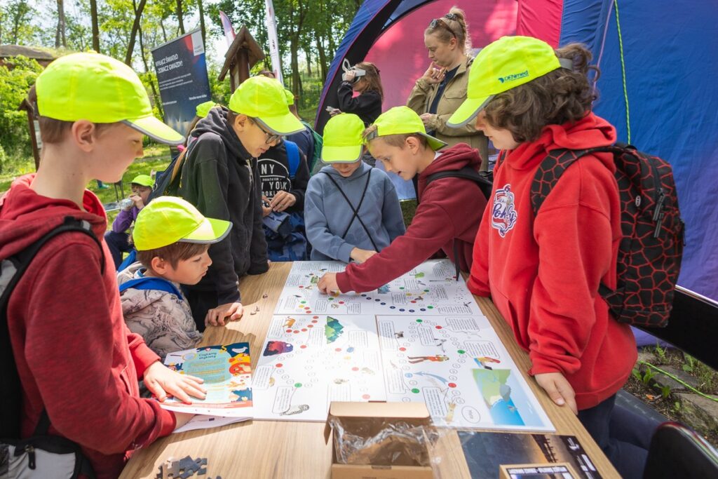Piknik naukowy Astrobaza Toruń, fot. Mikołaj Kuras dla UMWKP